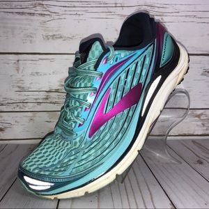 Women's USED Brooks Transcend 4 blue size 10.5 B